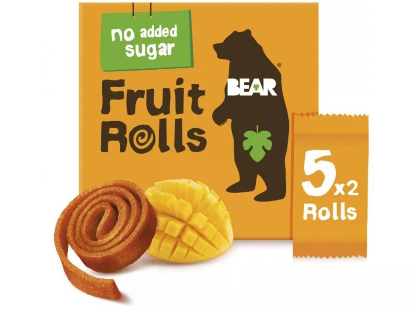 BEAR Fruit Rolls Mango 5x20 g
