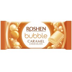 Roshen Bubble čokoláda bílá s karamelem 80 g