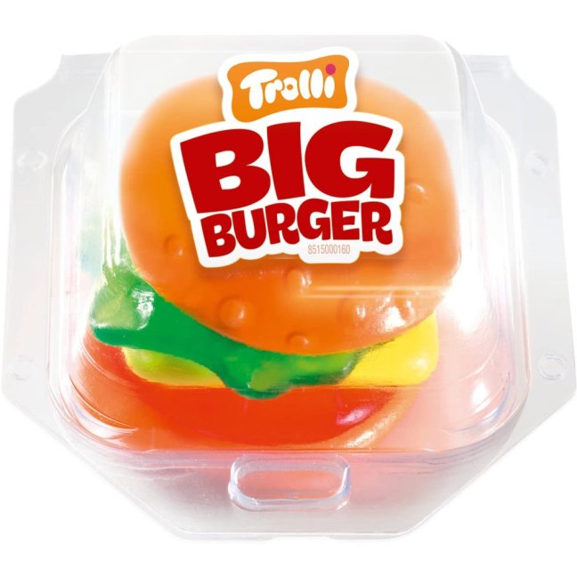 Trolli Big Burger 50 g v dóze 20 ks