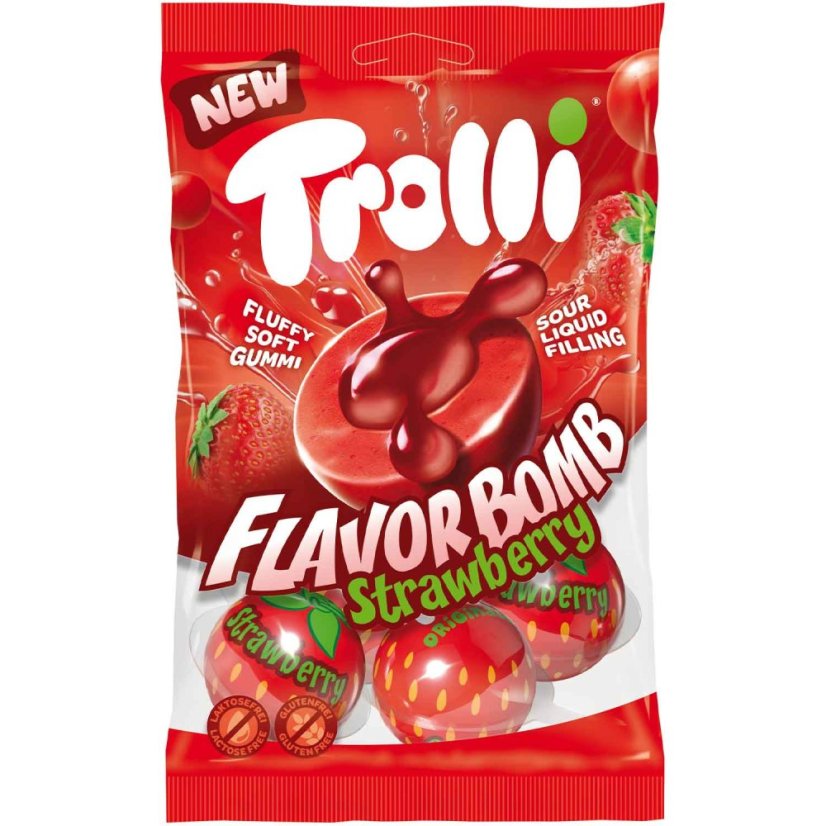 Trolli Flavor Bomb Jahoda 75 g