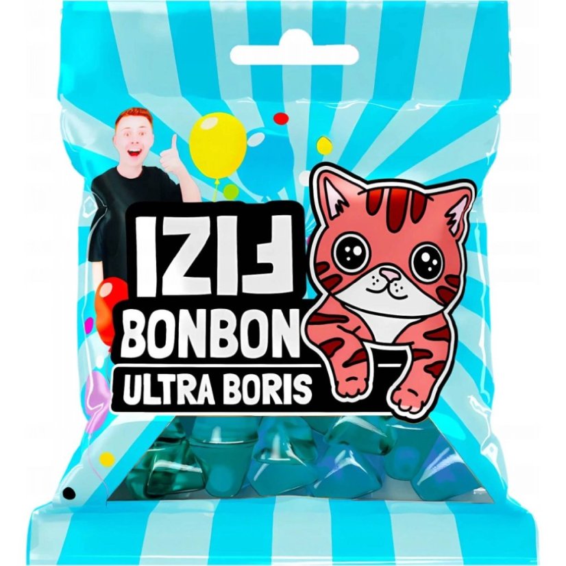Fizi želé  bonbóny Ultra Boris 80g