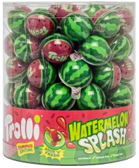 Trolli Watermelon Splash - želé melouny v dóze 80 ks