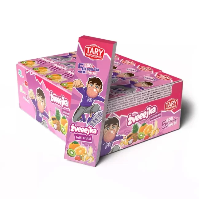TARY Žveeejka Tutti-Fruttie 18 g + tetovačka
