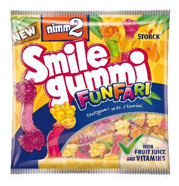Nimm2 Smilegummi Funfari 90g