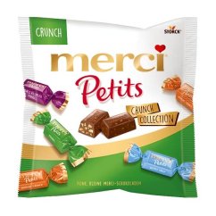 Merci Petits Crunch Bonbóny 125 g