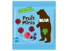 BEAR Fruit Minis Malina a Borůvky 5x20 g