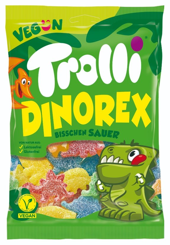 Trolli Dinorex Dinosauři 200 g VEGAN