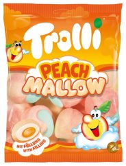 Trolli Peach Mallow Broskvové marshmallow 150 g
