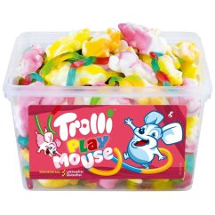 Trolli Playmouse Myši v dóze 75 ks
