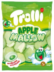 Trolli Apple Mallow Jablečné marshmallow 150 g