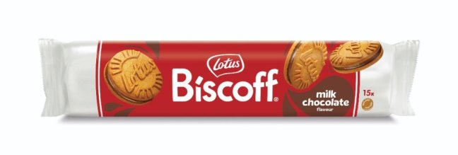 Lotus Biscoff plněné Sušenky s čokoládovým krémem 150 g Lotus Biscoff plněné Sušenky s čokoládovým krémem 150 g