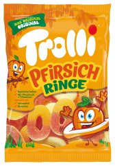 Trolli Pfirsichringe Broskvové kroužky 200 g
