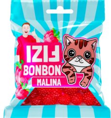 Fizi želé bonbóny Malina 80 g