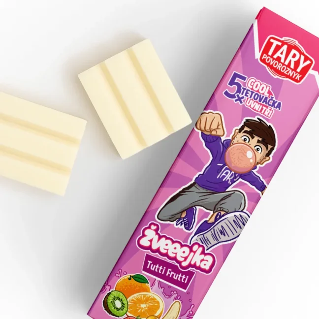 TARY Žveeejka Tutti-Fruttie 18 g + tetovačka