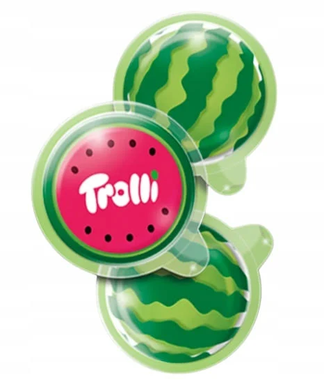 Trolli Watermelon Splash - želé melouny v dóze 80 ks