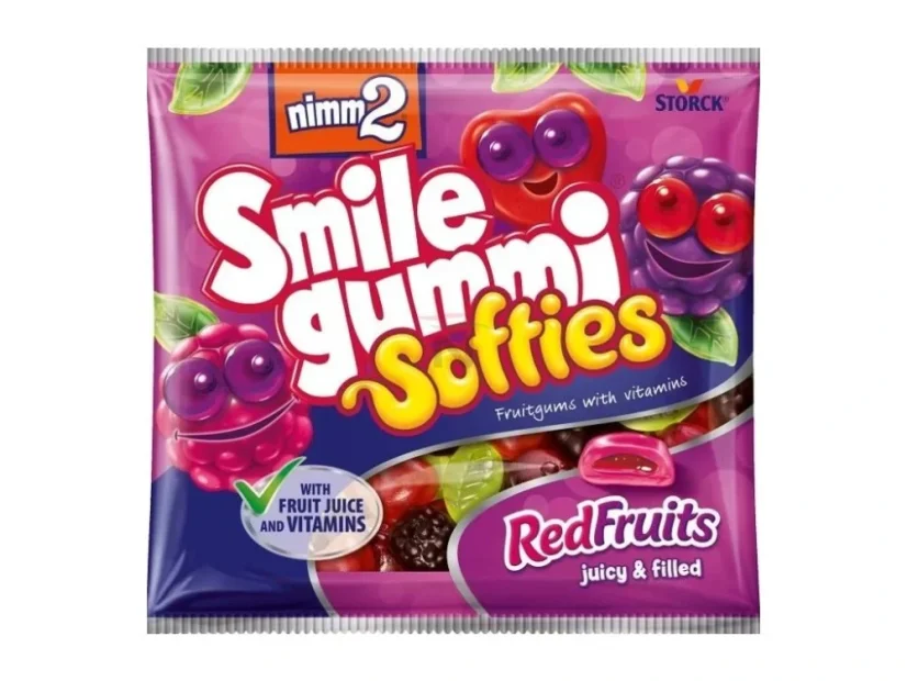 Nimm2 Smilegummi Softies Red Fruits 90g