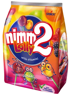 Nimm2 Lolly Lízátka 80 g