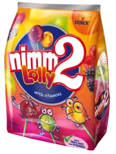 Nimm2 Lolly Lízátka 80 g