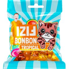 Fizi želé  bonbóny Tropical 80 g