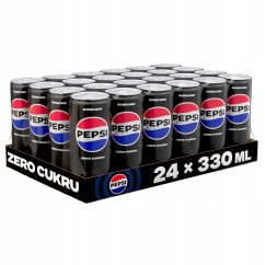 Pepsi Zero 24 x  0,33 l