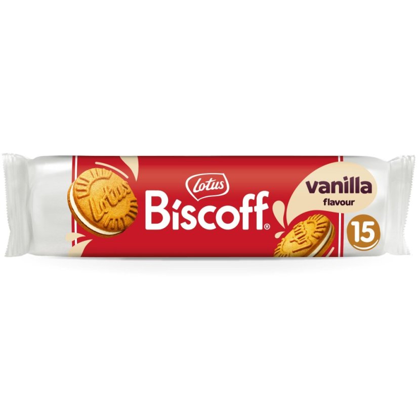 Lotus Biscoff plněné Sušenky s vanilkovým krémem 150 g