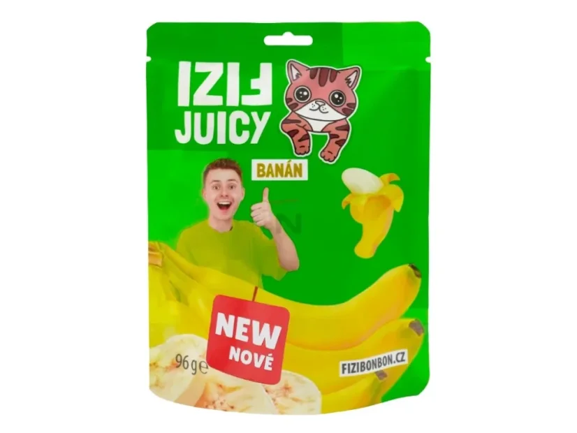 Fizi Juicy Banán 96 g