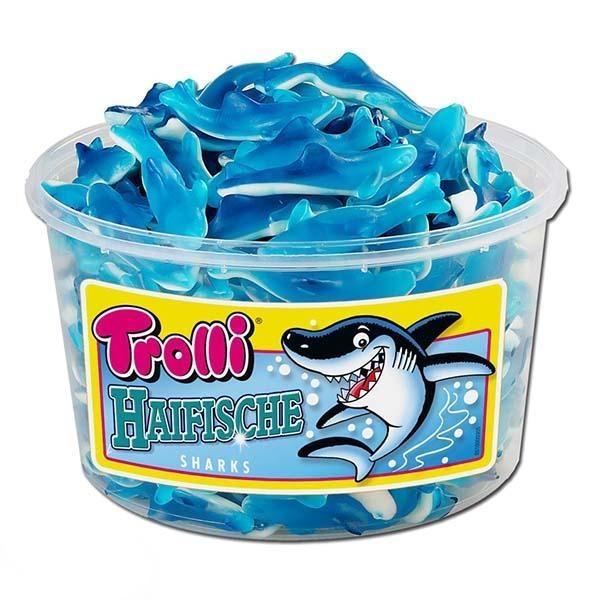 Trolli Haifische Žraloci v dóze 150ks