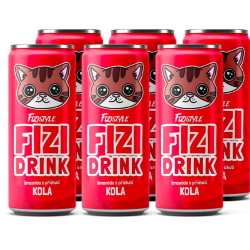 Fizi Drink Limonáda s příchutí cola 250 ml
